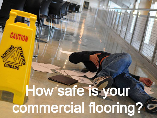 Commercial safety flooring